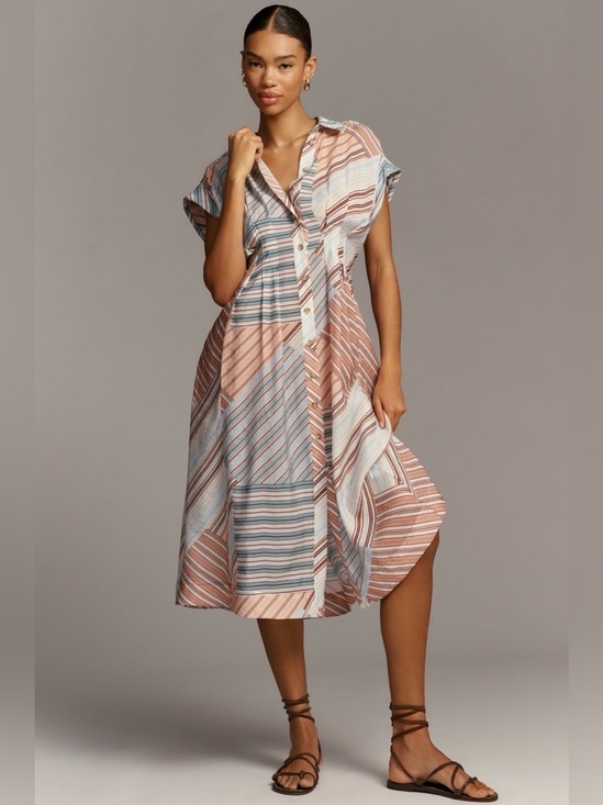 Maeve Dresses & Skirts - Anthropologie Maeve Midi Shirtdress